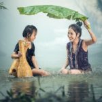 タイ語　コロケーション　雨が降る　雨季